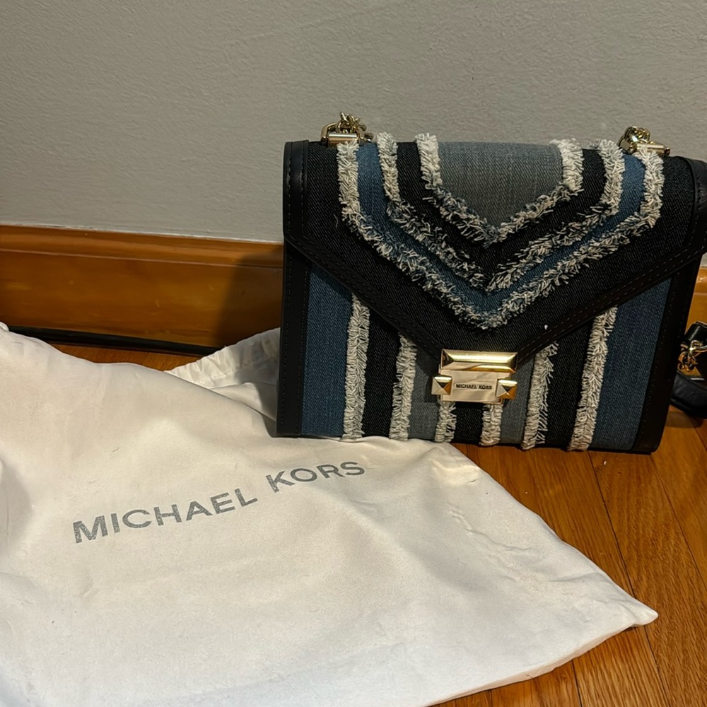 Michael Kors denim purse